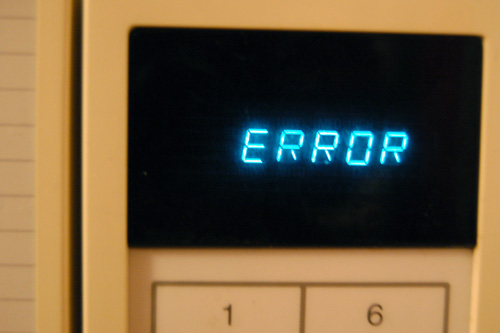 Microwave error